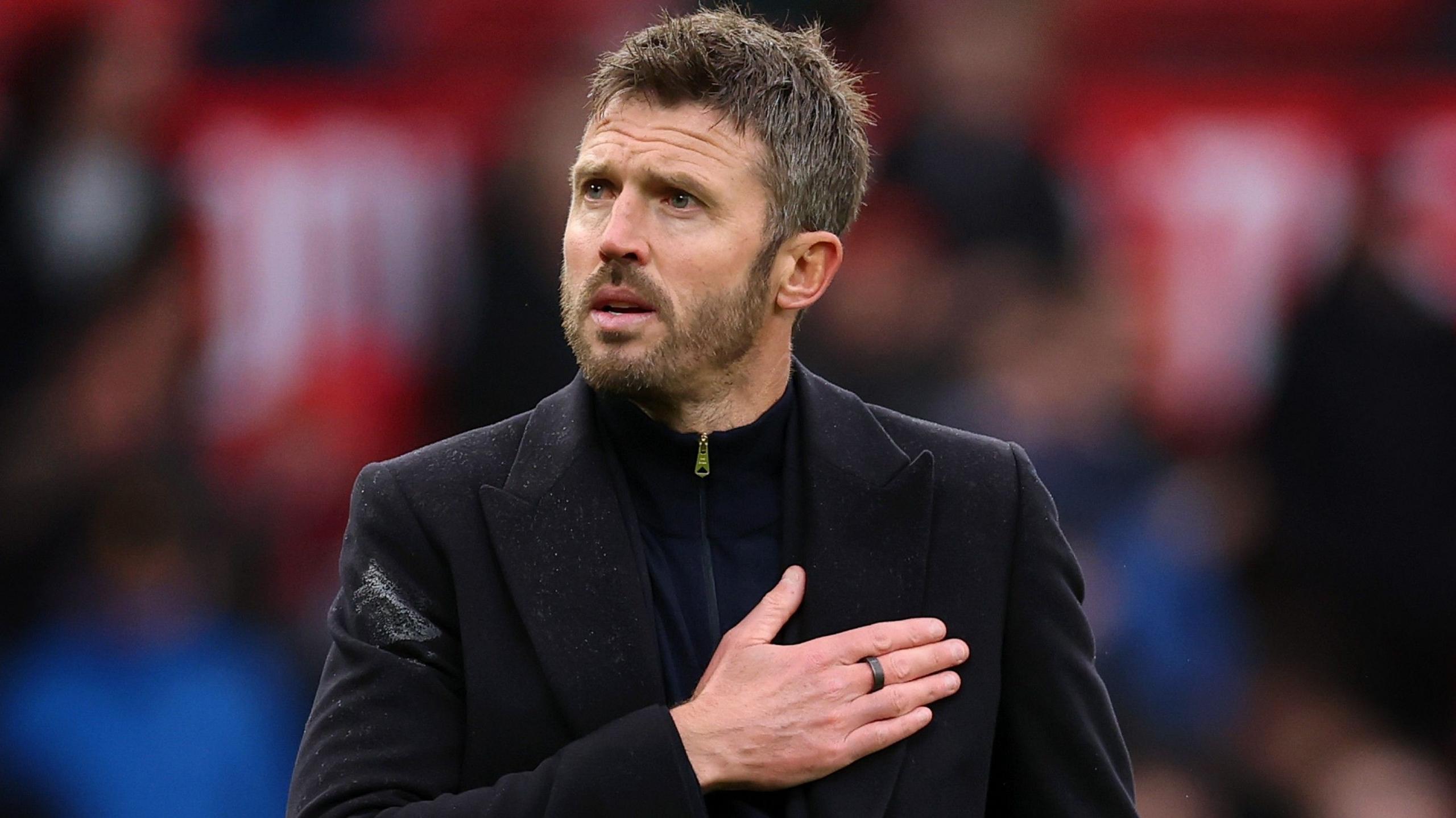 Michael Carrick: Manchester United coach under pressure