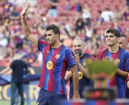 Balde: "Rodri's experience will help the team a lot"
