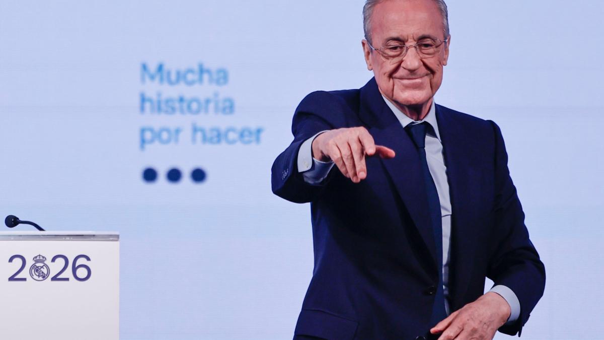 Florentino Pérez: "Those who buy 5% of Real Madrid will not run"