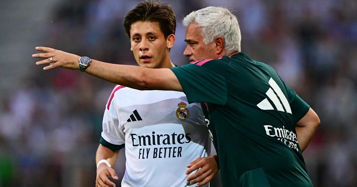mourinho chose four real madrid players who